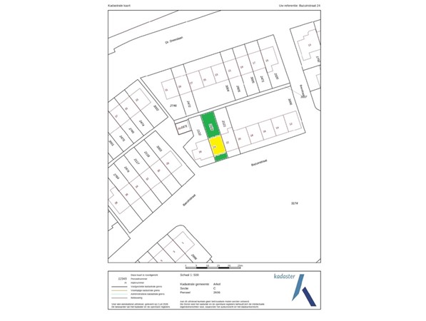 Floorplan - Bazuinstraat 24, 4241 CE Arkel